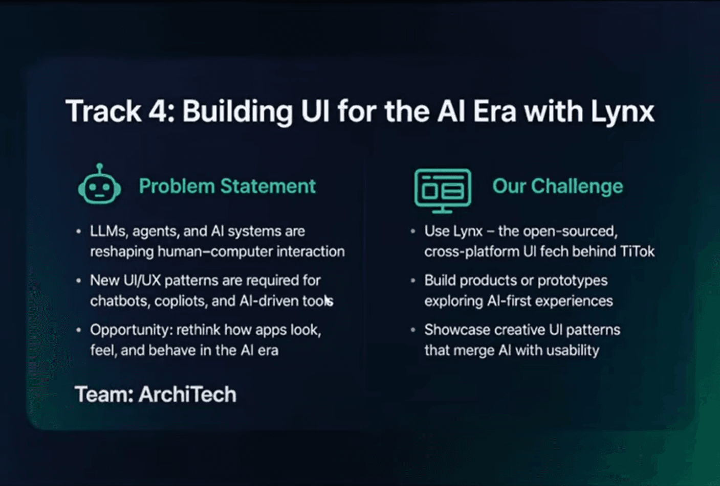 ArchiTech (TikTok Tech Jam)